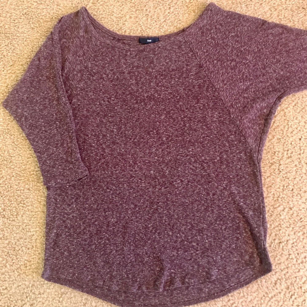 GAP Purple Knit Tee